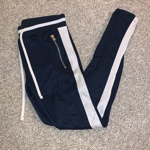 Mnml Track Pants In Navy, Men’s Size Medium